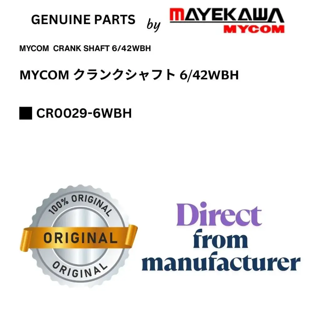 CR0029-6WBH MYCOM  CRANK SHAFT 6WBH 42WBH