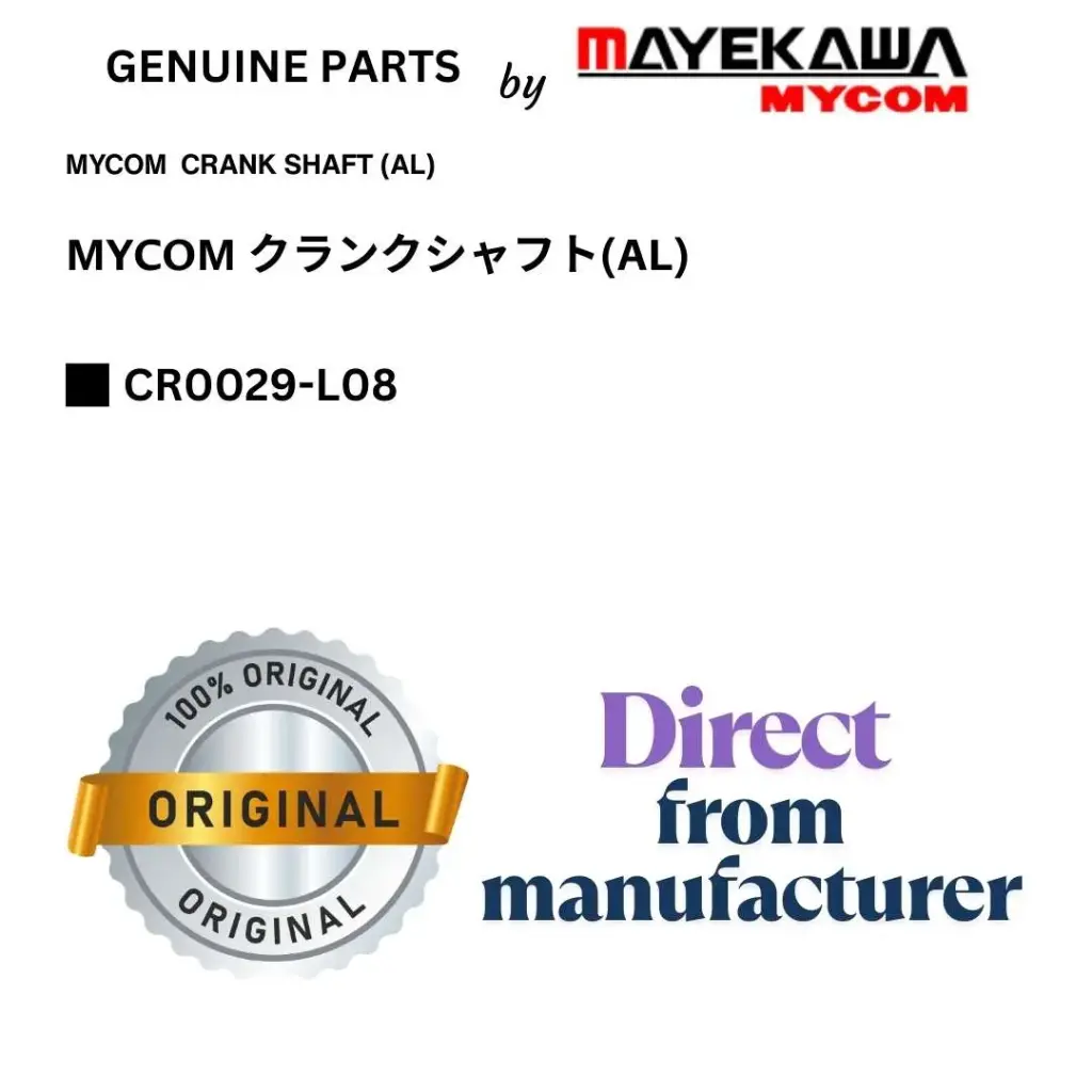 CR0029-L08 MYCOM  CRANK SHAFT (AL)
