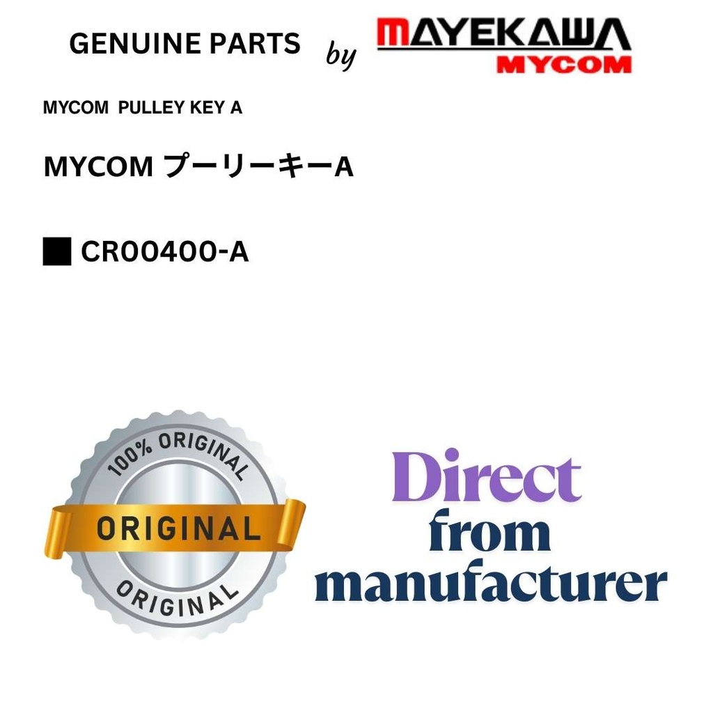 CR00400-A MYCOM  PULLEY KEY A