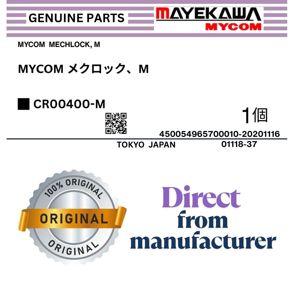 CR00400-M MYCOM  MECHLOCK, M